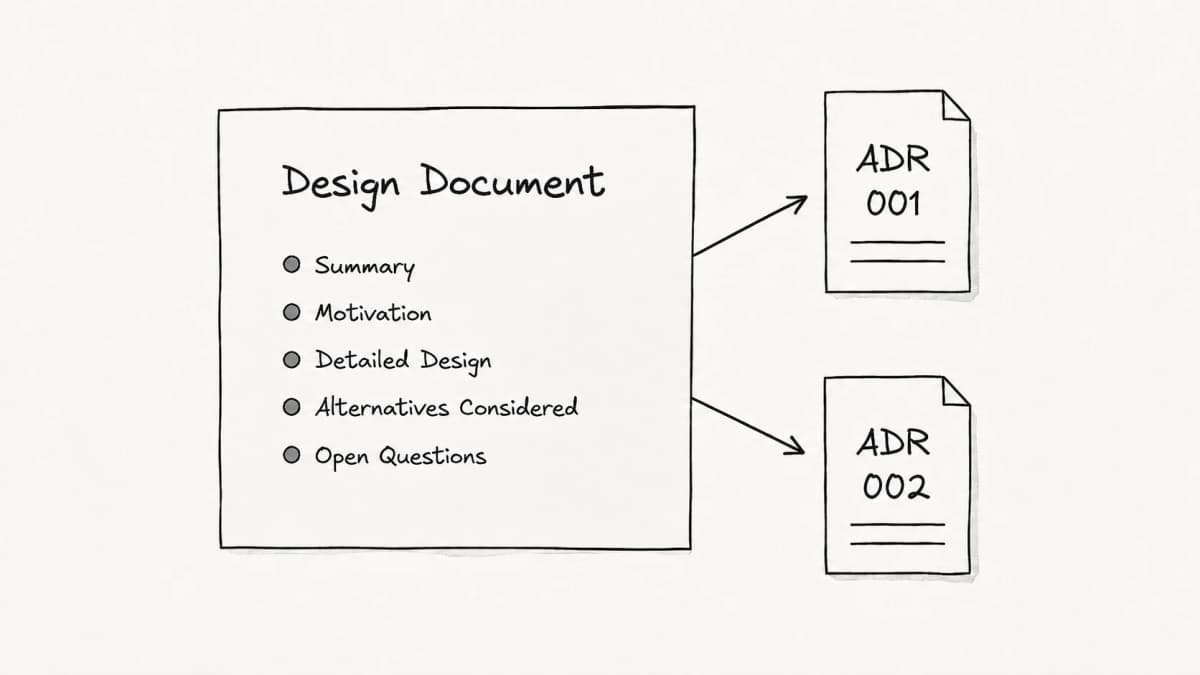 Design Docs: how to decide before the code without creating bureaucracy