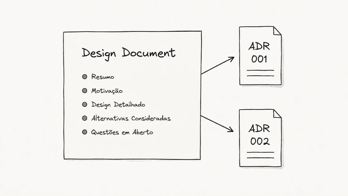Design Docs: como decidir antes do código sem criar burocracia