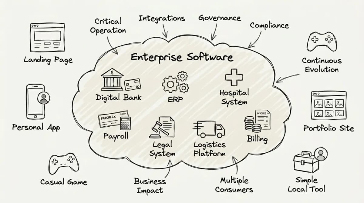 Enterprise Software: what changes when the product needs to operate as a platform