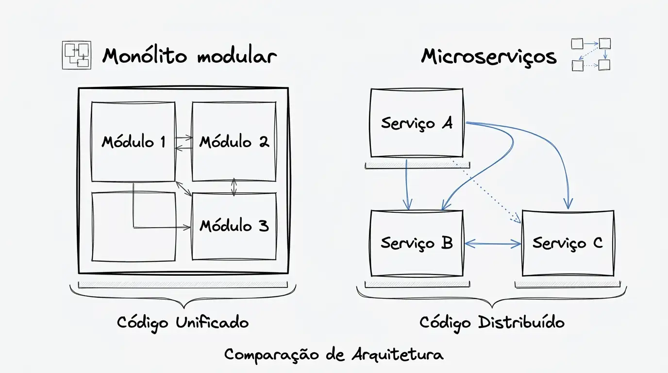 Visão de arquitetura modular para cenário enterprise