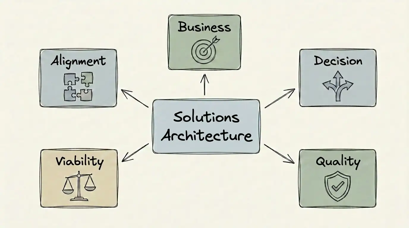 Responsibilities of someone acting in Solutions Architecture