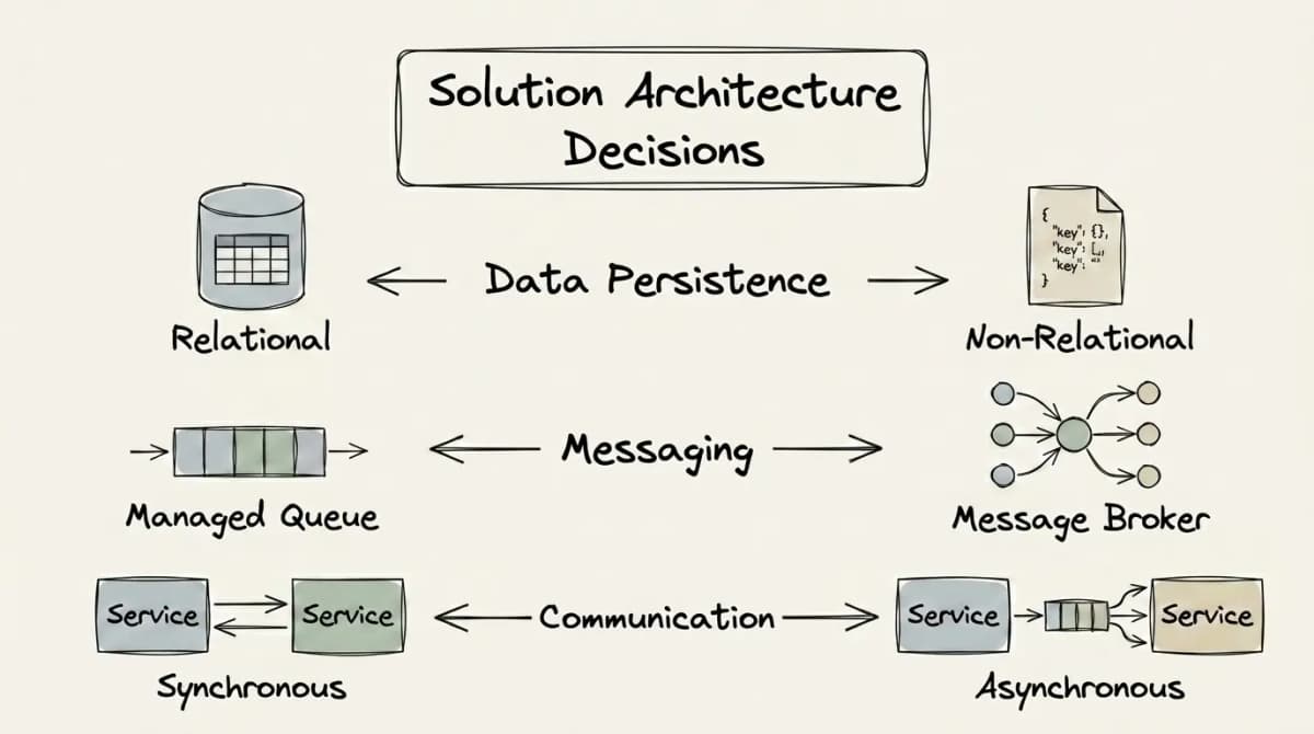 Common trade-offs in solutions architecture