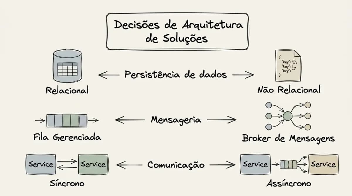 Trade-offs comuns em arquitetura de soluções